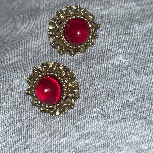Vintage Clip On Earrings